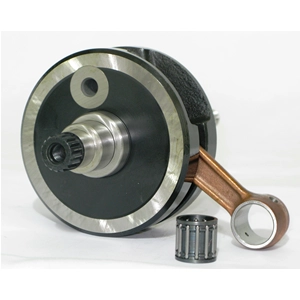 Komplette Kurbelwelle für LAMBRETTA DL 200 LAMBRO 200 Pleuelstange 107 mm Innenhub 58 aus dem Vollen gefräst 19612150