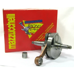 MAZZUCCHELLI AMT 134 Cigüeñal para VESPA RALLY 200 VSE1T > 33996 Femsatronic carrera 57 mm biela 110 mm ro 122205 123298 131057