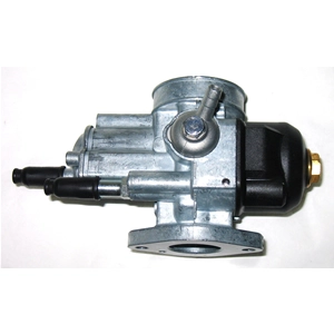 Carburador DELL'ORTO SHB 27.24 para VESPA - APE MP 550 de 1969, número de serie 125278, surtidor principal 120, orificio de admisión de aire, diámetro 24 mm.