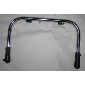 Support chromé complet avec pieds en caoutchouc pour Vespa 125 150 Super VNB3 VBB2 8 roues 100852