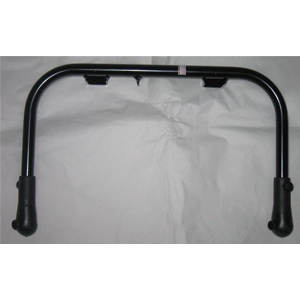 Béquille centrale noire pour VESPA 125 150 SUPER VNB, roue de 8 pouces, avec supports (réf. 100852)