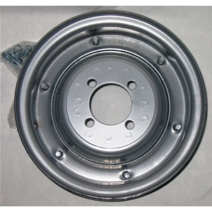 Llanta de acero 350 de 8" para VESPA 125 150 VNA VNB VBB VB VL V30 de 1951 a 1965 - Fabricación italiana ro 014894 014984