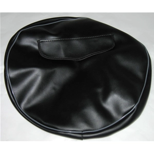 Tapa de rueda negra de 8" para VESPA y LAMBRETTA 50 125 150 160 180 200