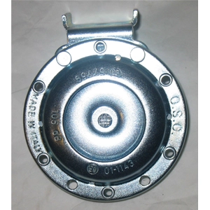 12 volt DC horn - 85 mm diameter for PIAGGIO VESPA 50 ET2 125 ET4 SFERA HEXAGON SKIPPER ZIP GILERA STALKER