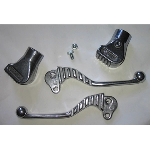 Chrom-Sport-Bremshebel- und Bremsbackensatz für VESPA 50, 90, 125 ET3 SUPER SPRINT