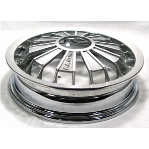 3.50 10" Chrome Alloy Wheel Rim for VESPA 125 150 180 200 PE PX SPRINT