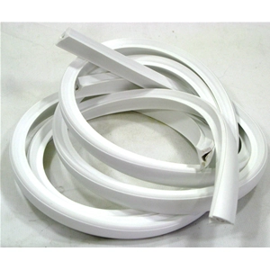 Par de perfiles de junta de goma blanca para bolsas de carrocería para VESPA 80 125 150 200 PX PE ro 196230 161995
