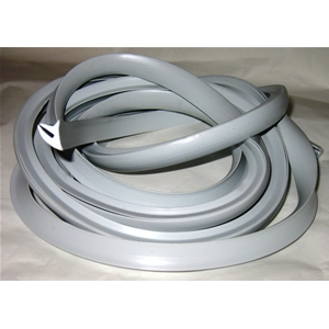 Kit de profilés en caoutchouc gris pour sacoches de capot VESPA 125 150 200 PX PE 160 GS 180 SS GL SUPER GT GTR SPRINT VELOCE ro 093687 101040