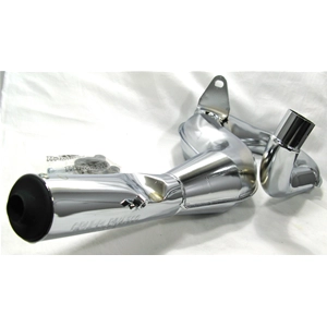 MUFFLER 26560815 PINASCO chromed for VESPA PX PE 80 125 150