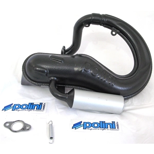 Silenciador POLINI 200.2051/S nuevo para VESPA 125 PK ETS XL
