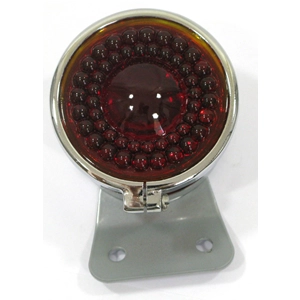 Rücklicht aus Glas für VESPA 125 V1T 3631 APE 125 A1T bis A11T BACCHETTA Abblendlicht 98 - 125 Baujahr 1947