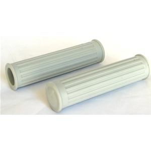 Puños grises para manillares de MOTO GUZZI GALLETTO de 21 mm de diámetro.