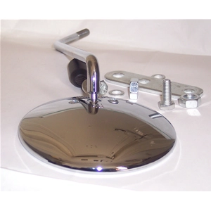 Chromed right rearview mirror from the 60s/70s for VESPA NLR SPECIAL