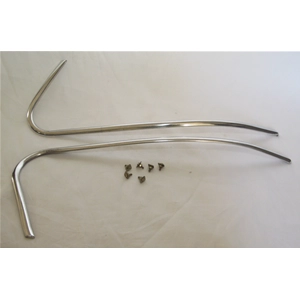 Satz Aluminiumleisten für Kotflügel und Seitenverkleidungen VESPA 125 VNB3T VNB4T VNB5T 150 VBB1T 71001> VBB2T ro 610097M