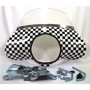 Screen printed windshield windscreen for LAMBRETTA 125 150 175 TV SPECIAL SX complete with brackets