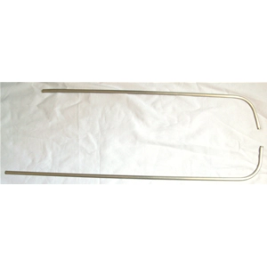 Pair of External Underfloor Strips 650 x 10 mm for Vespa