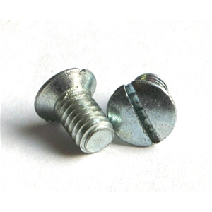 Par de tornillos de cabeza plana para destornillador mm. 6 X 8 para VESPA