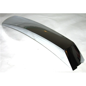 Chromed Mudguard Crest VESPA PX PE 125 150 200 wide type in polished aluminum ro 564219