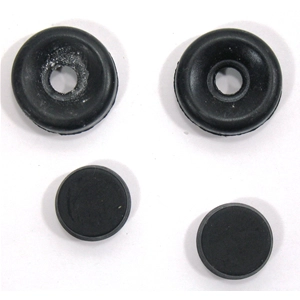 Set of front brake pad oil seals for APE MP diameter 22 mm