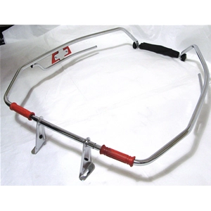Chromed Body Guard - Red - for VESPA 125 150 160 180 200 SUPER GT SPRINT SS RALLY