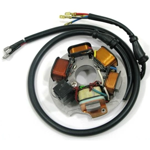 DUCATI 6-pole stator with plate for VESPA 125 ET3 from 1976 to 1983 VMB1T ro 186974