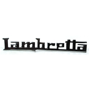 Placa de identificación escrita para LAMBRETTA 125 150 200 DL