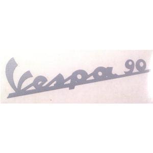 Plaque adhésive en PVC gris VESPA 90
