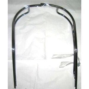 Bordo Scudo Cromato Doppio per VESPA VSB GS 160 Gemme Rosse