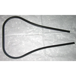 Schwarzer Kunststoff-Schutzrand für VESPA 50 125 V HP HP4 FL2 PK XL ro 256938