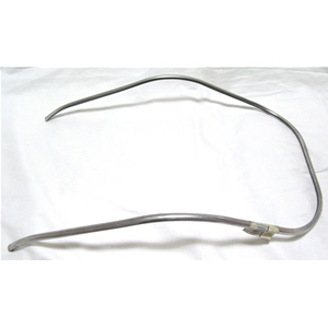 Borde protector de aluminio para VESPA 50 V5SS - 90 V9SS. Producto italiano. Número de referencia: 101215.