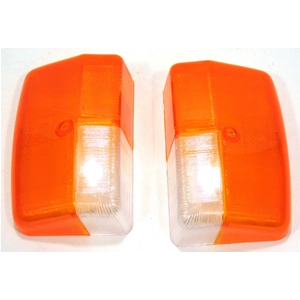 Front plastic indicator lights for APE MP P501 P601 P601V 220 1978 1983 ro 180004 180021