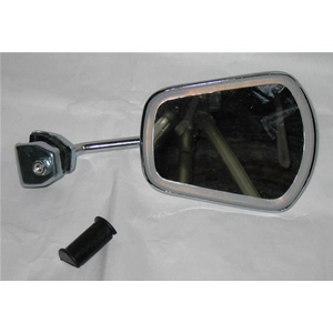 Espejo retrovisor rectangular en el escudo para VESPA y LAMBRETTA 50 80 125 150 160 180 200 TODOS