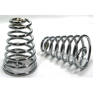 Par de muelles cónicos para sillín de Vespa 125, faro delantero bajo, de bastidor V1T a V15T - bastidor V30T a V33T, referencia 610218M