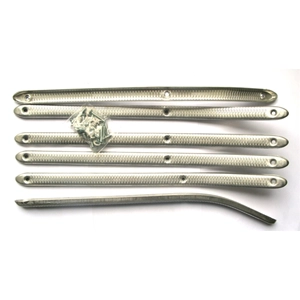 Jeu de baguettes de plancher en aluminium pour LAMBRETTA LI 125