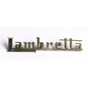 Beschriftungsschild für LAMBRETTA 75 50, letzte Produktionsreihe