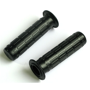 Black GRIPS for LAMBRETTA J 50 diameter 14 mm.