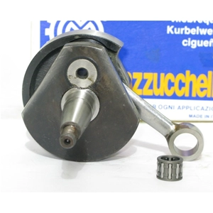 Cigüeñal avanzado MAZZUCCHELLI AMT 158DA para VESPA 50 PK NLR SPECIAL S de combustible dual, cono de 19 mm