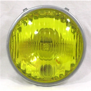 Bloc optique avant jaune pour Vespa 90 (à partir de 1963) et Vespa 50 SS (à partir de 1963)
