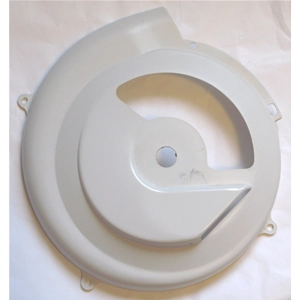 White Moplen Sport Fan Cover for Vespa 50 90 125 Special LRN Primavera ET3 ELESTART