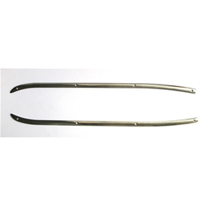 Juego de tiras de alfombrillas de acero inoxidable para VESPA VNB TS GT GS SS RALLY GTR RALLY SUPER SPRINT GL VBA VBB 125 150 160 180 200 ro 610295M 085073 085074