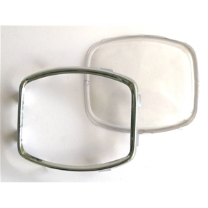 Tachometerrahmen und transparentes Set für VESPA 150 VB1 GS VS1 VS2 VS3 VS4 VS5 ro 024817 024818