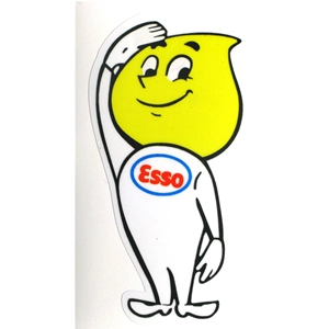 Aufkleber „ESSO BOY" für VESPA APE LAMBRETTA etc. .................