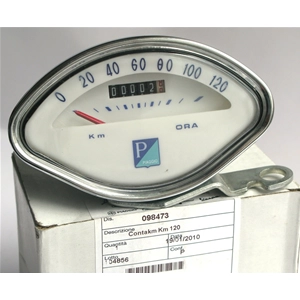 Compteur de vitesse d'origine PIAGGIO km/h 120 pour VESPA VESPA 150 GS VS5T - VESPA 160 GS VSB1T ro 098473