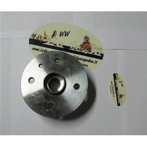 Brida del eje del tambor de la rueda trasera para llanta cerrada VESPA NL 50 90 125 de 9 pulgadas