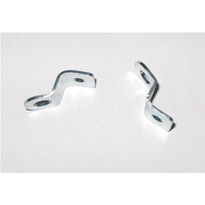 Par de placas de soporte y kit de resortes galvanizados para la fijación del depósito de la VESPA 125 VN VM 150 VL VB1