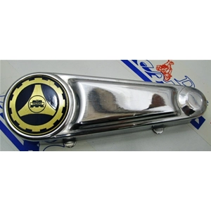 Chrom-Federkappen-Nabenabdeckung Vintage-Typ VIGANA blau für VESPA 125 150 160 180 200 VNA VNB VBA VBB VB1VL VM VN GL SPRINT GS 150 GT GTR SUPER TS RALLY