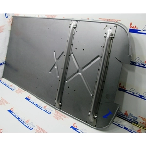 70s shield footboard bottom 2 crosspieces Good and heavy type 90cm long VESPA 125 150 180 200 GTR TS SPRINT VELOCE RALLY
