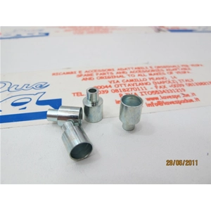 10 fundas de aluminio moldeadas de 8x13 mm internamente para VESPA