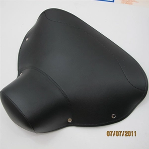 Housse de selle vert foncé avec trous pour poignées, 17,5 cm, pour Vespa 125 VNA1/2T VNB1/2/3/4/5/6T 150 VB1T VBB1/2T ou 610023M