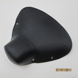 Housse de selle bleu foncé avec trous pour poignées, 17,5 cm, pour Vespa 150 VL1/2/3T VB1T ou 610220M